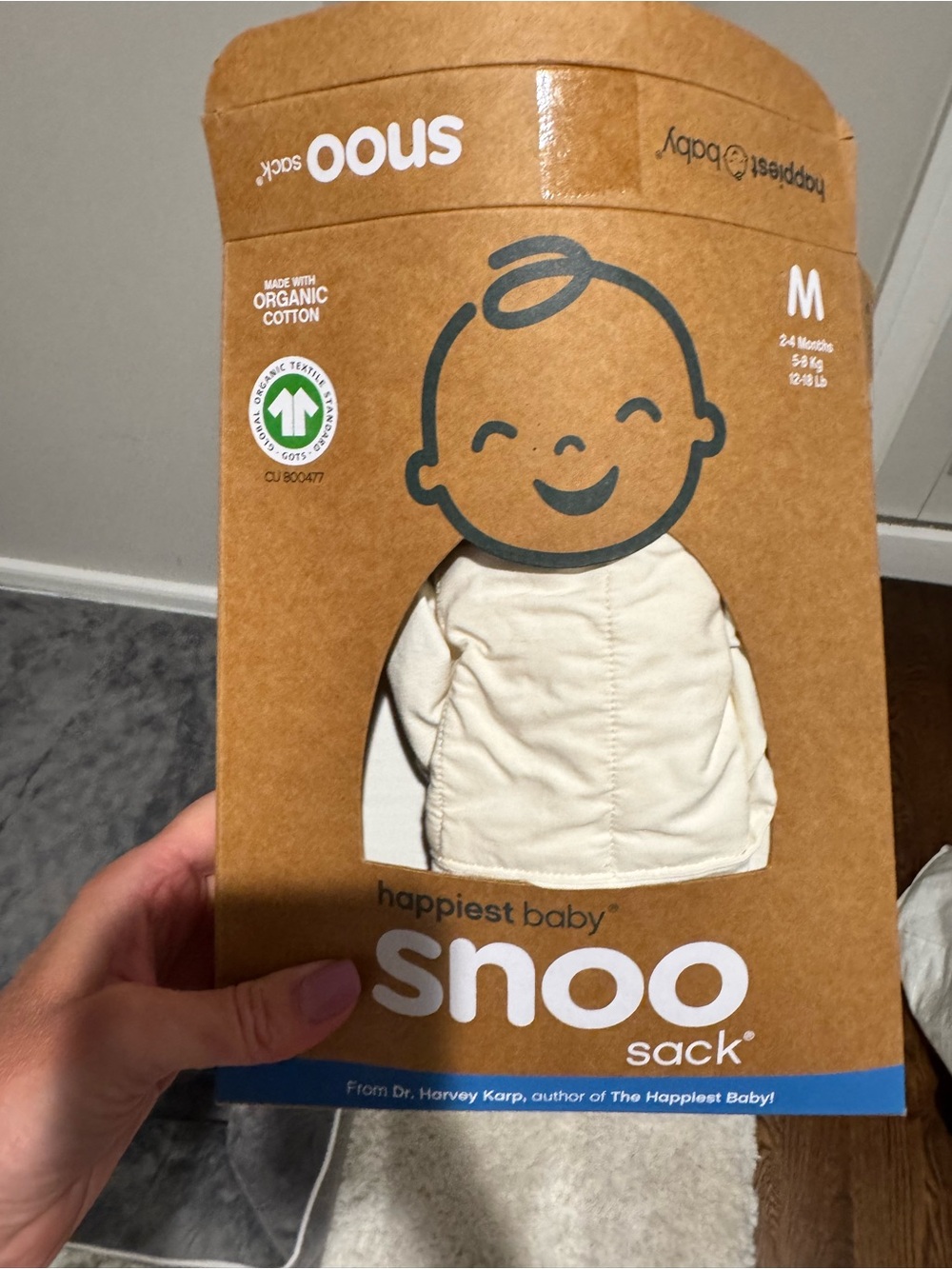 snoo sack Baby Sleep Sack — Cream, M